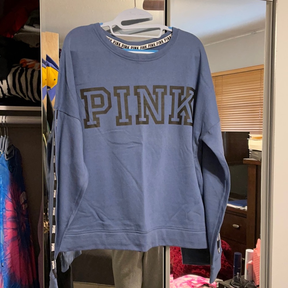 Pink crew neck